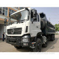 Stock RHD 8x4 tipper truck CUMMINS เครื่องยนต์ 375hp